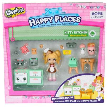 Set Shopkins Happy Places S1 Welcome Pack Kitty Kitchen