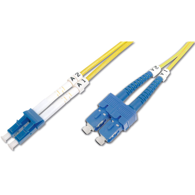 Cablu Fibra Optica DK-2932-02 LC - SC 2m Yellow
