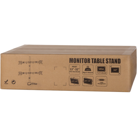 Suport Monitor Logilink BP0046 13 - 32 inch Silver
