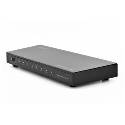 Splitter KVM DS-43302 8x HDMI Black