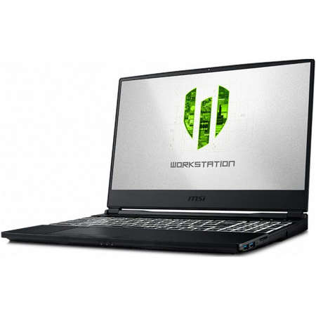 Laptop MSI WE65 15.6 inch FHD Intel Core i7-9750H 16GB DDR4 512GB SSD nVidia Quadro T1000 4GB Black
