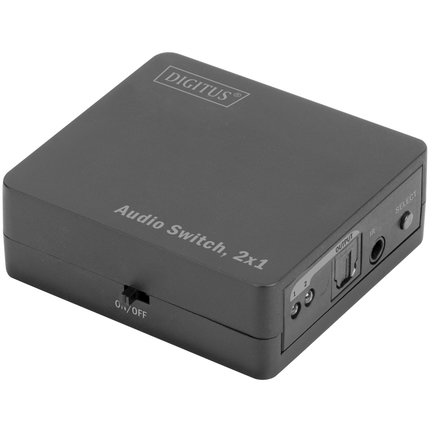 Switch KVM DS-40135 2xToslink - 1xToslink Black