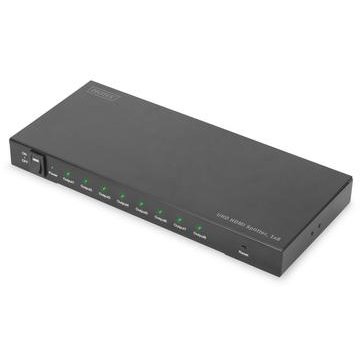 Splitter KVM DS-43304 8x HDMI Black