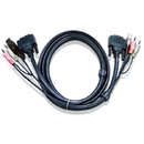 Cablu Aten 2L-7D05U DVI - USB 5m Black