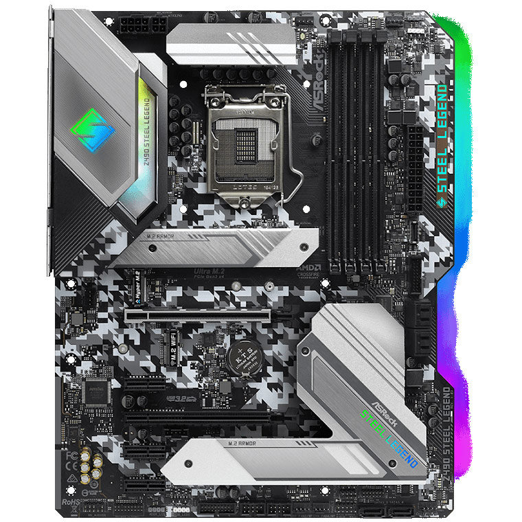 Placa de baza Z490 Steel Legend Intel LGA1200 ATX