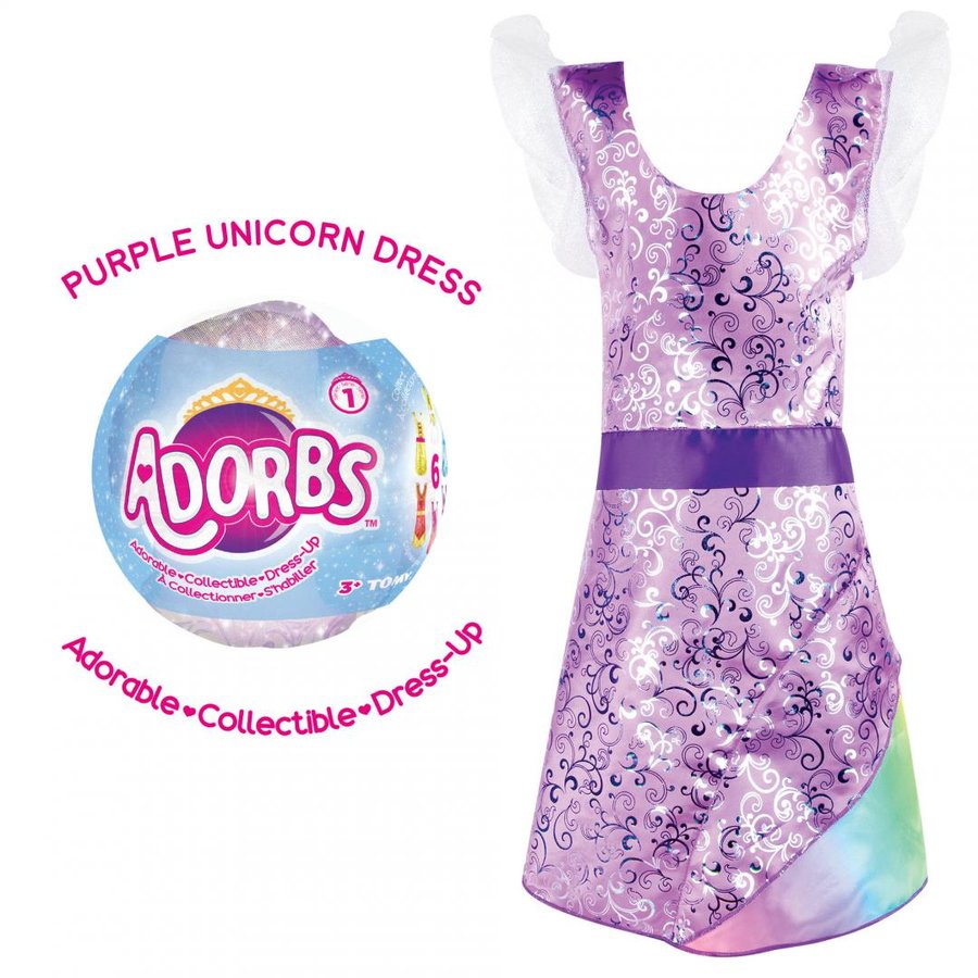 Costum tip rochie Adorbs Purple Unicorn