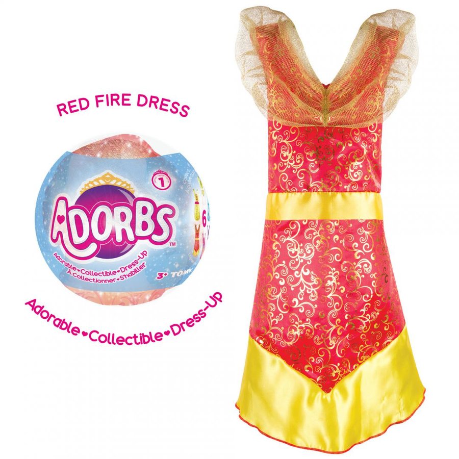 Costum tip rochie Adorbs Red Fire
