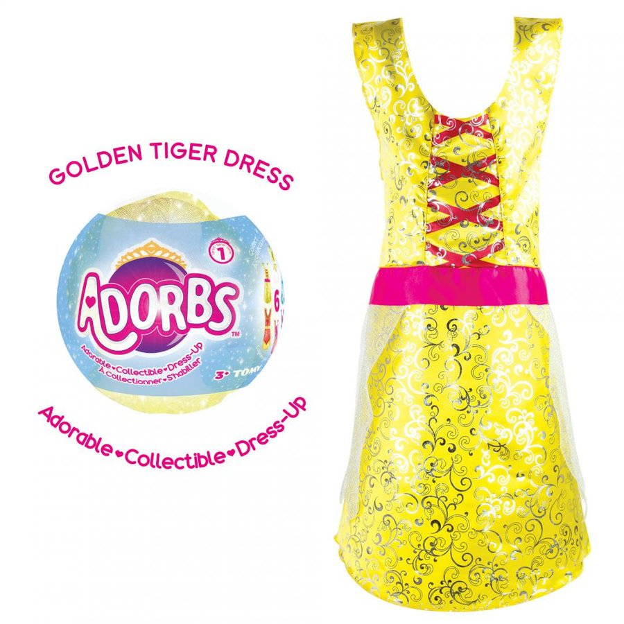 Costum tip rochie Adorbs Golden Tiger
