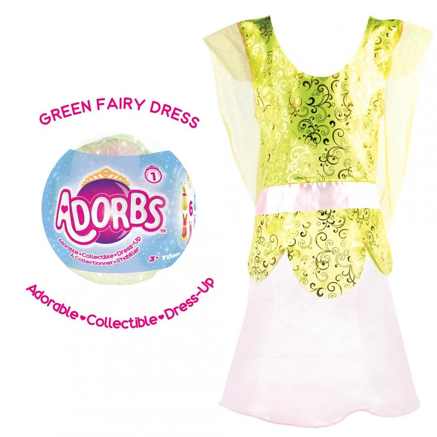 Costum tip rochie Adorbs Green Fairy