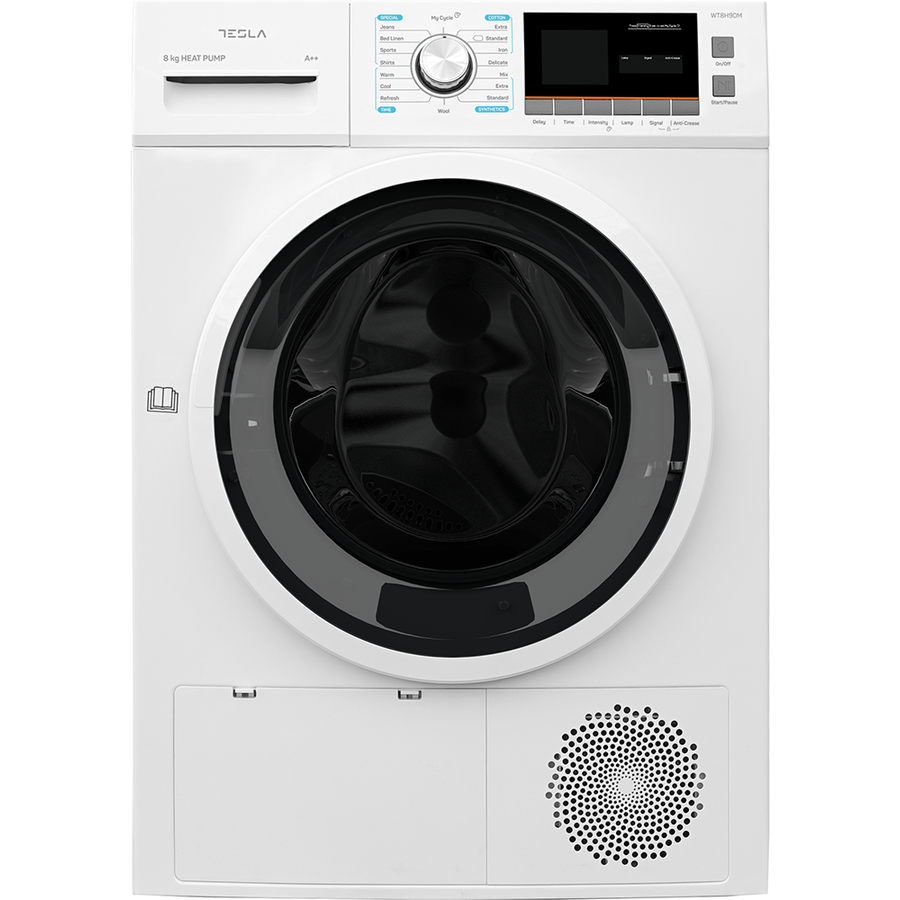 Uscator de rufe WT8H90M 8kg 16 programe Clasa A++ Alb