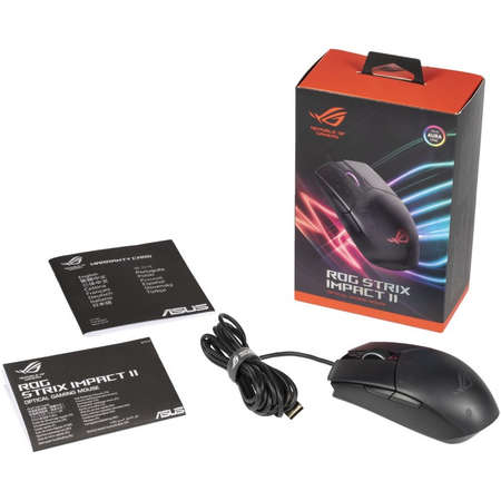 Mouse gaming ASUS Strix Impact II Black