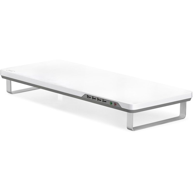 Stand monitor M-Desk F1 White Grey