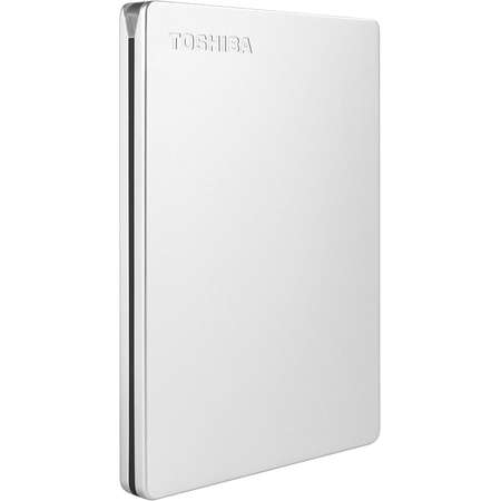 Hard disk extern Toshiba Canvio Slim 1TB USB 3.0 2.5 inch Silver