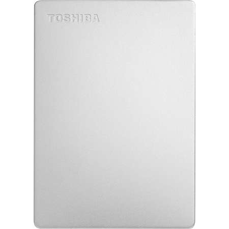 Hard disk extern Toshiba Canvio Slim 2TB USB 3.0 2.5 inch Silver