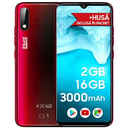 Telefon mobil iHunt Alien X Lite PRO 2020 16GB 2GB RAM Dual SIM 3G Red