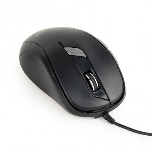 Mouse Gembird MUS-6B-01 USB Black — imaginea 2
