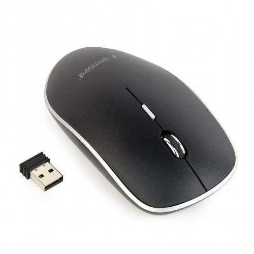 Mouse Wireless MUSW-4B-01 USB Black