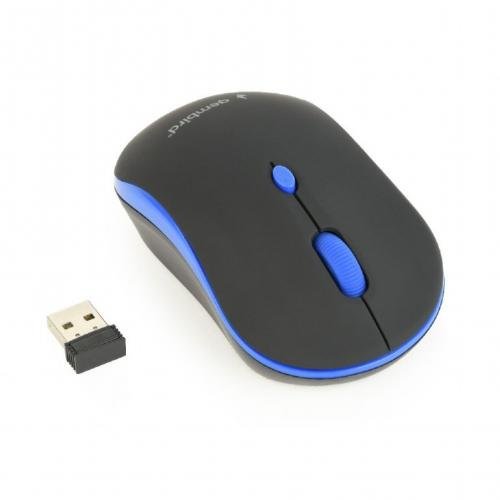 Mouse Wireless MUSW-4B-03 USB Black Blue