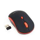 Mouse Wireless Gembird MUSW-4B-03 USB Black Red