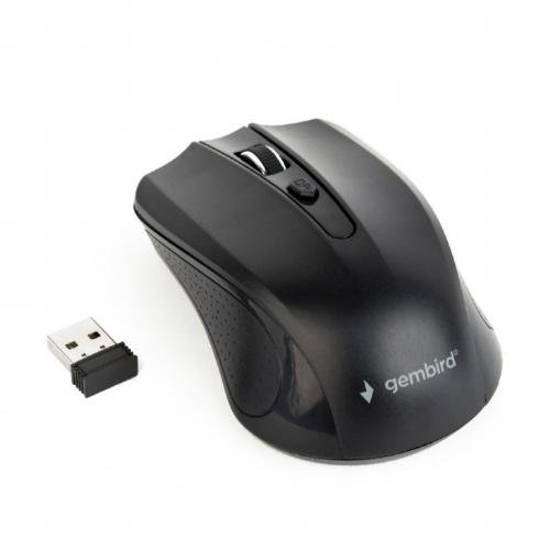 Mouse Wireless MUSW-4B-04 USB Black