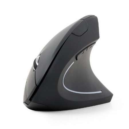 Mouse Wireless Gembird MUSW-ERGO-01 USB Black