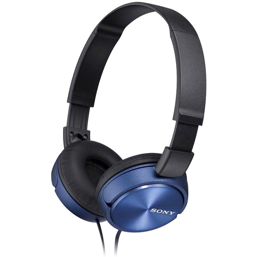 Casti MDRZX310L Cu fir 24 Ohm Blue