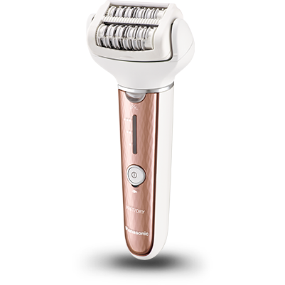 Epilator ES-EL8A-P503 Wet&Dry Cap Pivotant Flexibil Discuri Duble Lavabil 9 Accesorii Alb/Roz