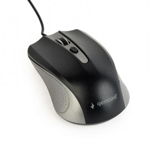 Mouse MUS-4B-01-GB Optic 1200 DPI USB  Black Space Gray