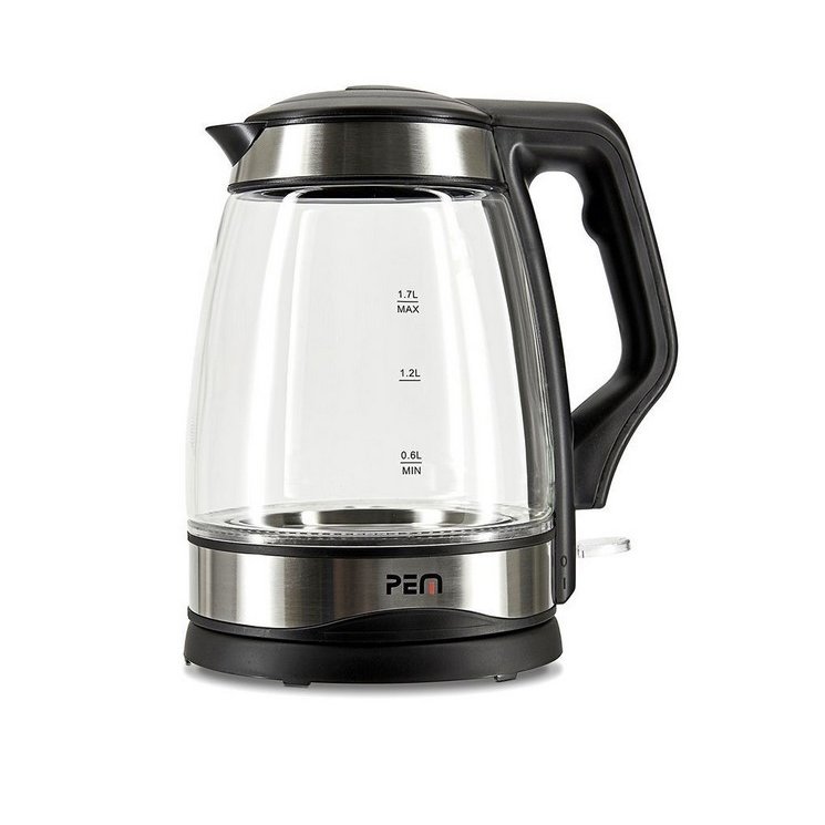 Fierbator KT162 2200W 1.7 litri Sticla / Negru