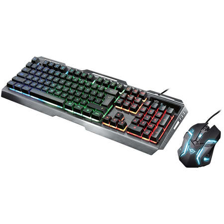 Kit tastatura si mouse Trust GXT 845 Tural Gaming Combo