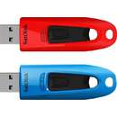 Ultra 32GB USB 3.0 Red Blue 2 pack
