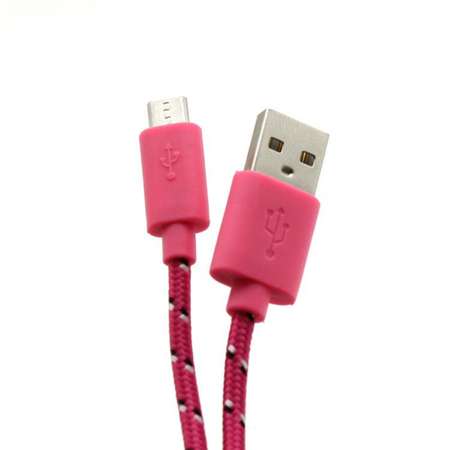 Cablu de date SBox CAB0112 USB Male - MicroUSB Male 1m Pink