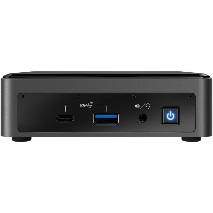 Barebone NUC BXNUC10I5FNK2 Intel Core i5-10210U 2x DDR4 SO-DIMM M.2 SSD WiFi BT HDMI Black