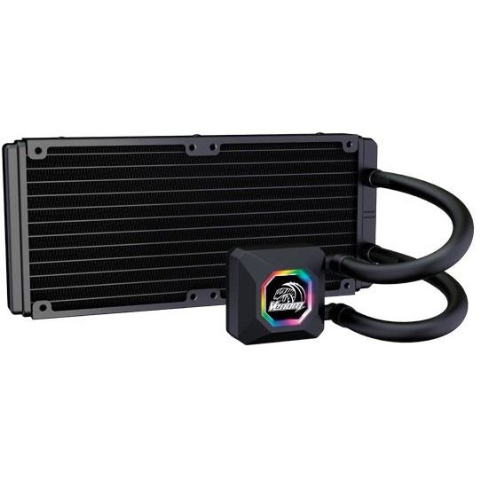 Dual radiator liquid cpu cooler kit Venom R20 240mm RGB