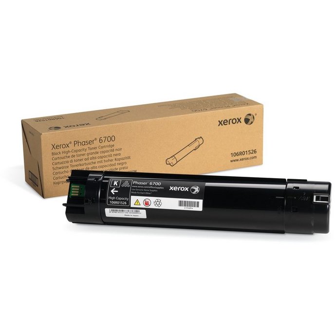 Cartus toner 106R01526 Black 18000 pagini pentru Phaser 6700