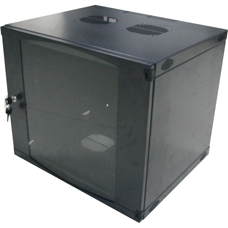 Cabinet W06F64B 6U 19 inch 30kg Black