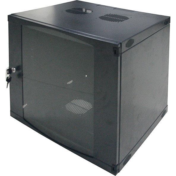 Cabinet W06F64B 9U 19 inch 30kg Black