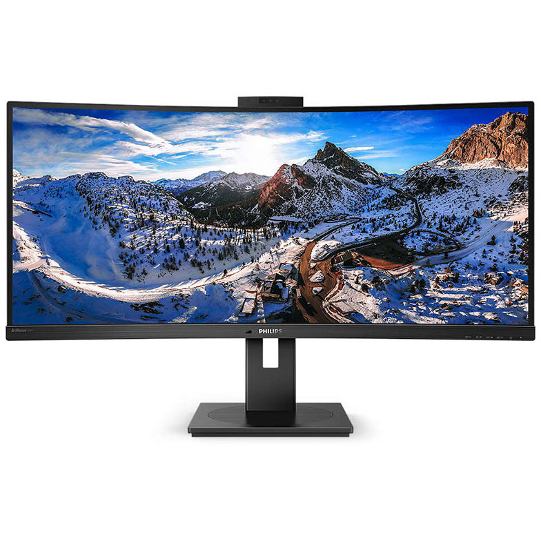 Monitor LED Curbat 346P1CRH 34 inch UWQHD VA 4ms USB-C Black