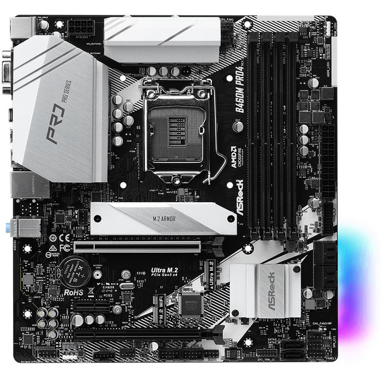 Placa de baza B460M Pro4 Intel LGA1200 mATX