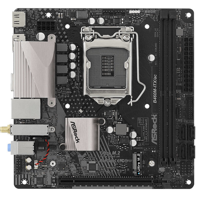 Placa de baza B460M-ITX/AC Intel LGA1200 mITX