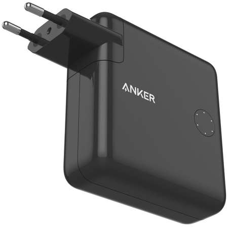 Acumulator extern + Incarcator de retea Anker PowerCore Fusion 5000 42W USB USB-C Power Delivery 5000mAh Black
