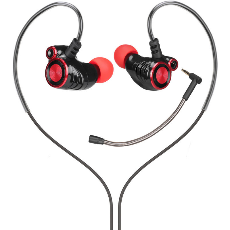 Căști HP DHE-7002 Black Red
