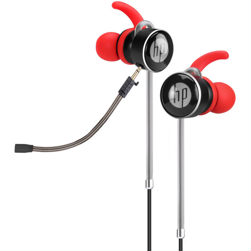Căști HP DHE-7004 Black Red