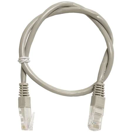 Cablu de retea ART OEM Patchcord UTP 5e 0.5m Gri