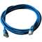 Cablu de retea ART OEM Patchcord UTP 5e 0.5m Albastru