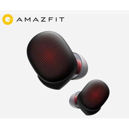 Casti Bluetooth Amazfit PowerBuds Dynamic Waterproof IP55 Monitorizarea Pulsului Negru