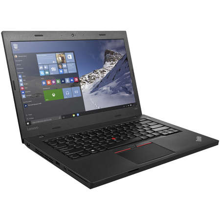 Laptop Lenovo Refurbished ThinkPad L460 14 inch HD Intel Core i5-6200U 4GB DDR3 192GB SSD HD Graphics Windows 10 Home Black