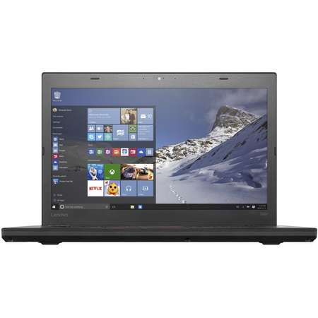 Laptop Lenovo Refurbished ThinkPad T460 14 inch HD Intel Core i5-6300U 8GB DDR3 180GB SSD HD Graphics Windows 10 Pro Black
