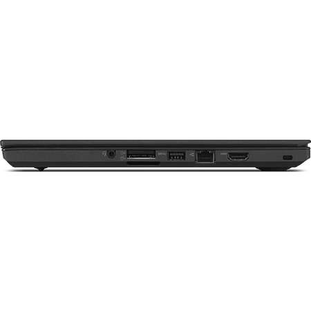 Laptop Lenovo Refurbished ThinkPad T460 14 inch HD Intel Core i5-6300U 8GB DDR3 180GB SSD HD Graphics Windows 10 Pro Black