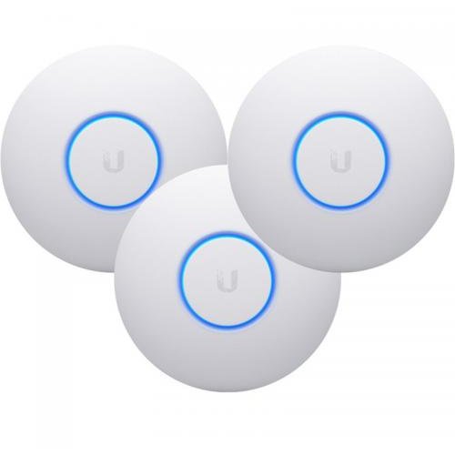 Access point Gigabit Unifi nanoHD Dual-Band PoE 3 bucati